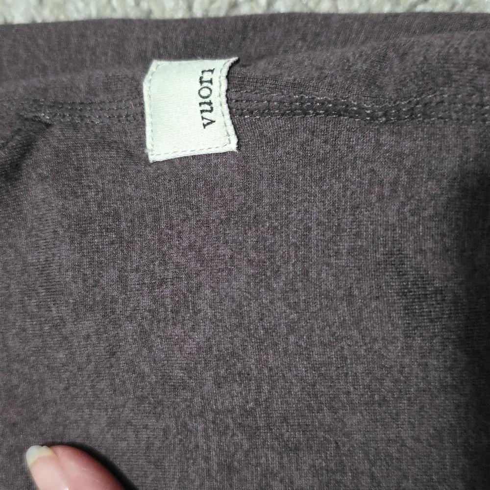 Vuori Women's Performance Jogger Dreamknit Pants Purple Smoked Plum Heather XS - Picture 5 of 9